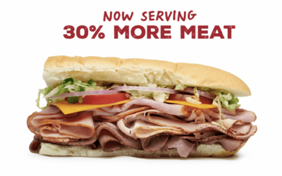 30% More Meat in Goodcents Subs Featured in Multiple Publications