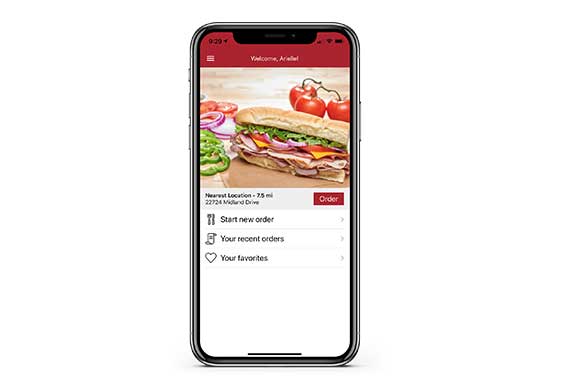 Mobile phone ordering Goodcents online