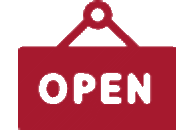 Open sign